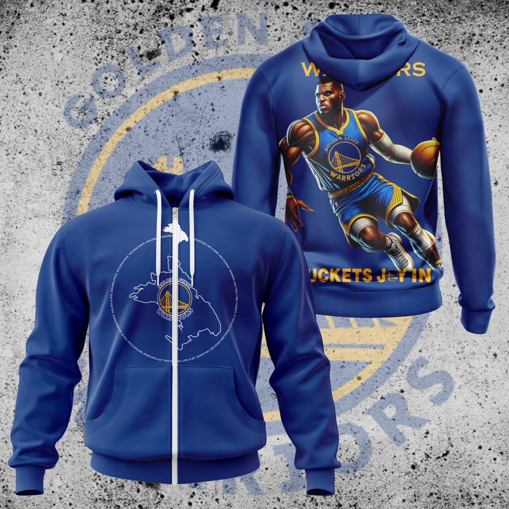 LIMITED EDITION - NEW CUSTOMIZED NBA12 GS GOLDEN STATE WARRIORS UNISEX T-SHIRT, POLO, HOODIE & JACKETS