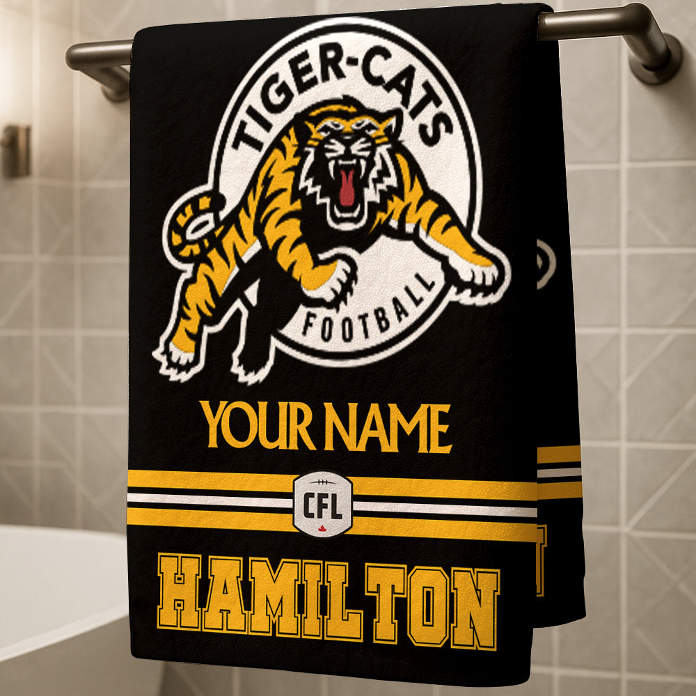 New CFL Personalized Beach & Bath Towel