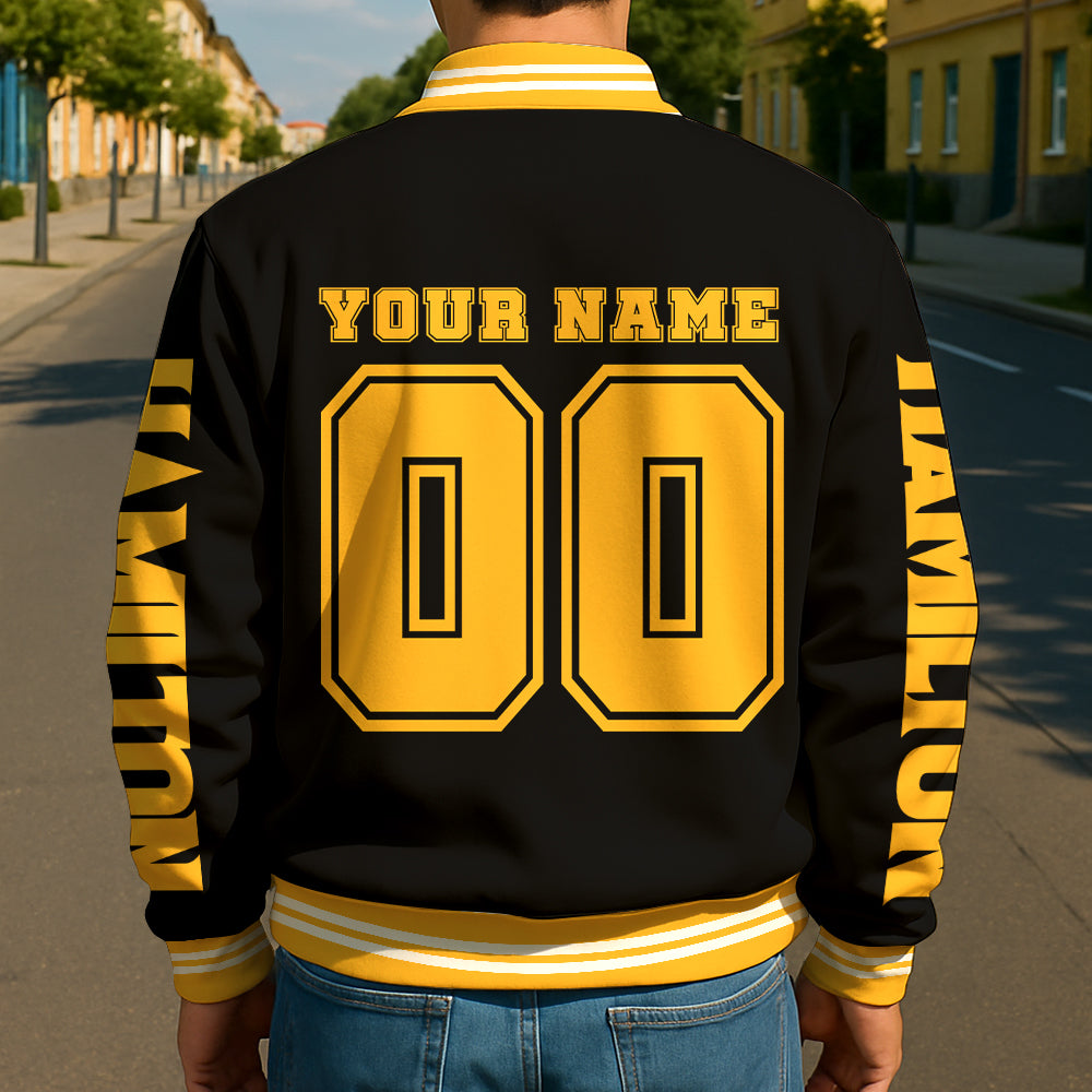 CFL New Personalized Baseball Jacket