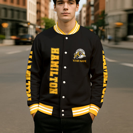 CFL New Personalized Baseball Jacket
