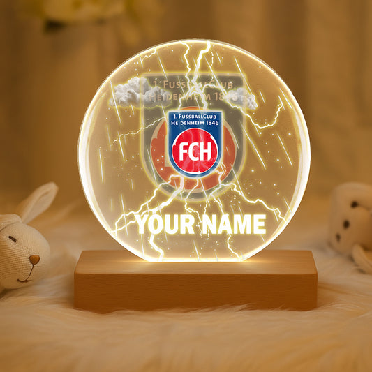Bundesliga Circular Acrylic LED Night Light