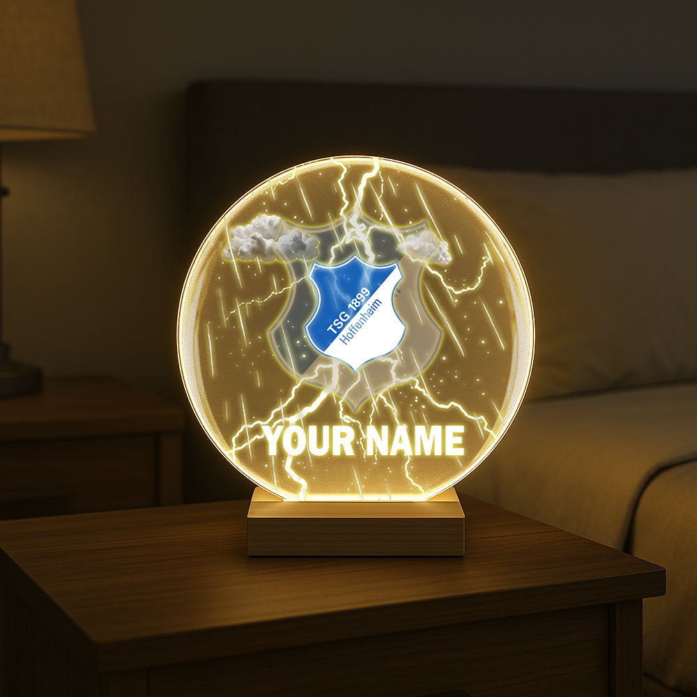 Bundesliga Circular Acrylic LED Night Light