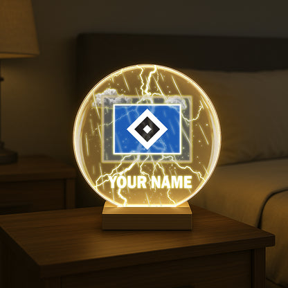 Bundesliga Circular Acrylic LED Night Light