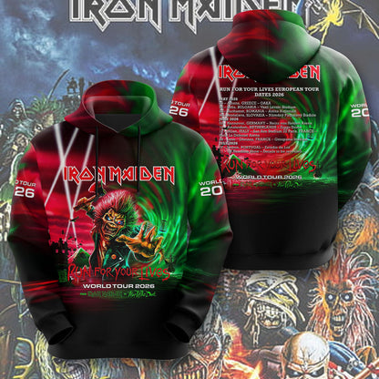 NEW PREMIUM IRON MAIDEN 3D APPAREL