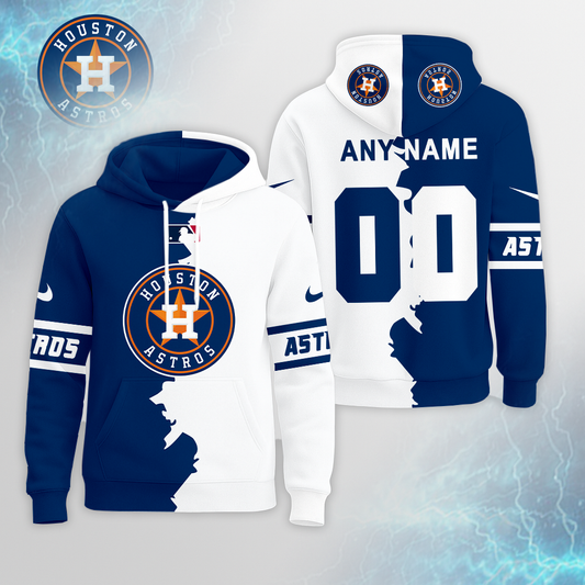 LIMITED EDITION - NEW CUSTOMIZED MLB10 HAS HOUSTON ASTROS UNISEX T-SHIRT, POLO, HOODIE & JACKETS