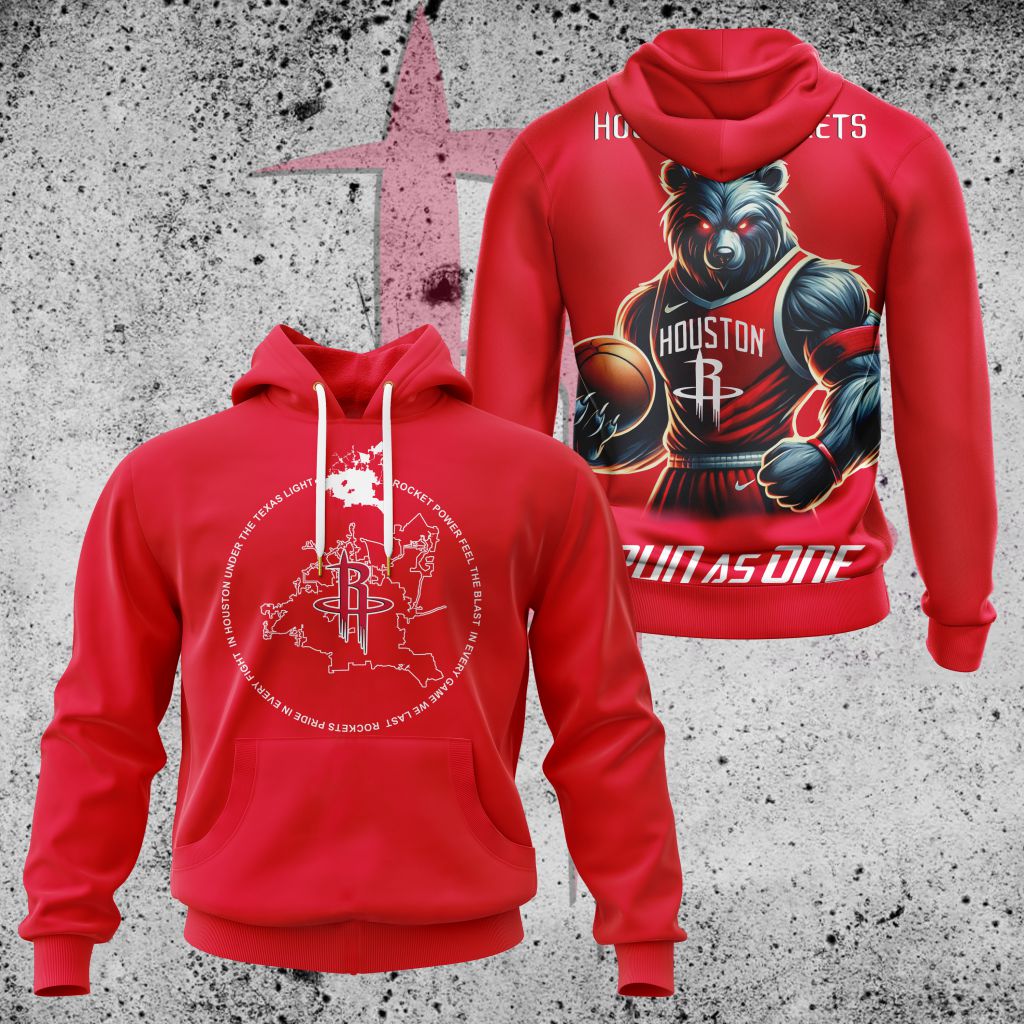 LIMITED EDITION - NEW CUSTOMIZED NBA07 HR HOUSTON ROCKETS UNISEX T-SHIRT, POLO, HOODIE & JACKETS