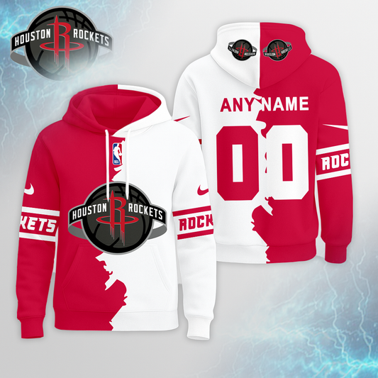 LIMITED EDITION - NEW CUSTOMIZED NBA07 HR HOUSTON ROCKETS UNISEX T-SHIRT, POLO, HOODIE & JACKETS