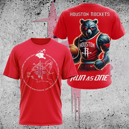 LIMITED EDITION - NEW CUSTOMIZED NBA07 HR HOUSTON ROCKETS UNISEX T-SHIRT, POLO, HOODIE & JACKETS