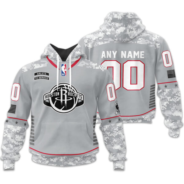 LIMITED EDITION - NEW CUSTOMIZED NBA07 HR HOUSTON ROCKETS UNISEX T-SHIRT, POLO, HOODIE & JACKETS