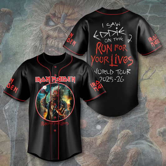 Iron Maiden Baseball Jersey