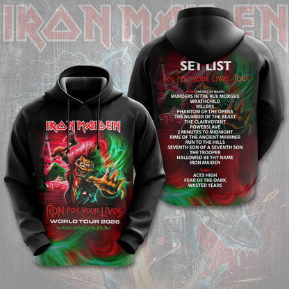 NEW PREMIUM IRON MAIDEN 3D APPAREL