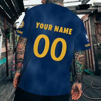 LIMITED EDITION - NEW CUSTOMIZED NBA06 IP INDIANA PACERS T-SHIRT