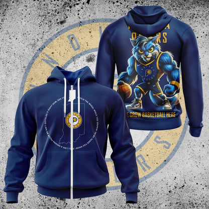 LIMITED EDITION - NEW CUSTOMIZED NBA06 IP INDIANA PACERS UNISEX T-SHIRT, POLO, HOODIE & JACKETS