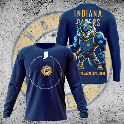 LIMITED EDITION - NEW CUSTOMIZED NBA06 IP INDIANA PACERS UNISEX T-SHIRT, POLO, HOODIE & JACKETS
