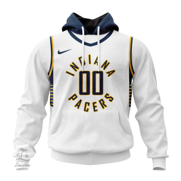 LIMITED EDITION - NEW CUSTOMIZED NBA06 IP INDIANA PACERS UNISEX T-SHIRT, POLO, HOODIE & JACKETS
