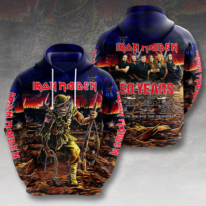 NEW PREMIUM IRON MAIDEN 3D APPAREL