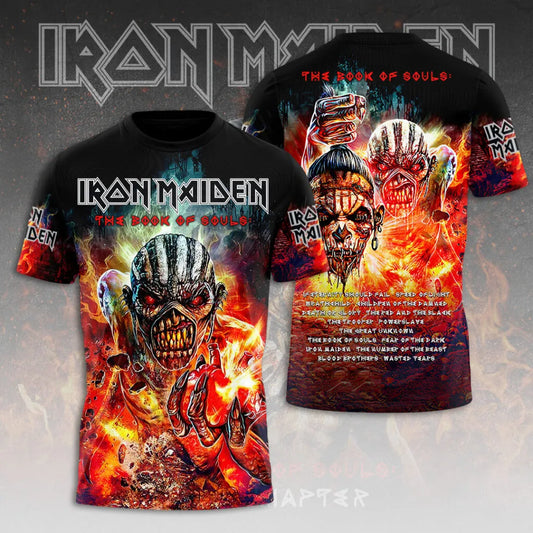 NEW PREMIUM IRON MAIDEN 3D APPAREL
