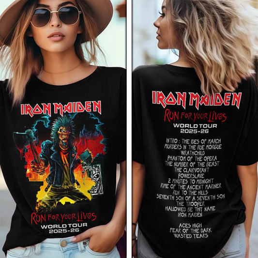 NEW PREMIUM IRON MAIDEN 3D APPAREL