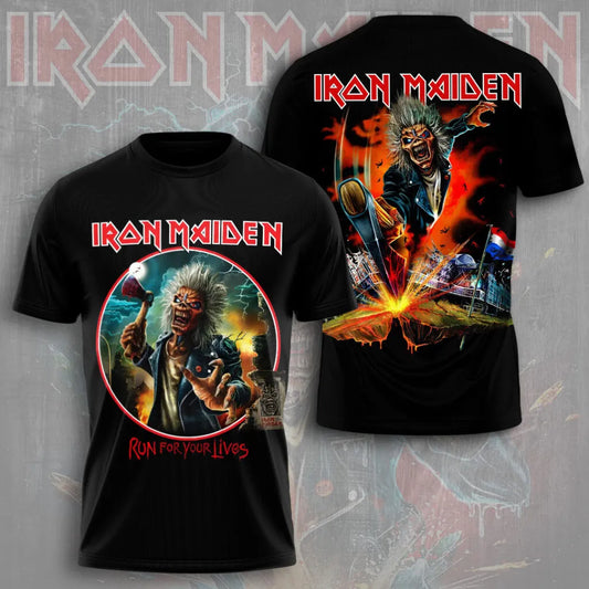NEW PREMIUM IRON MAIDEN 3D APPAREL