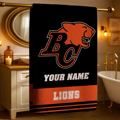 New CFL Personalized Beach & Bath Towel