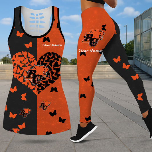 New CFL Customized Leggings & Hollow Tank Top Set