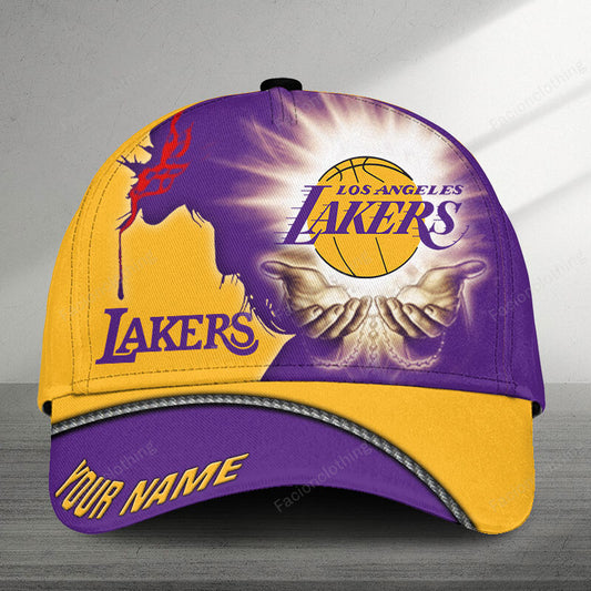 LIMITED EDITION - NEW CUSTOMIZED NBA09 LL LOS ANGELES LAKERS CLASSIC CAP