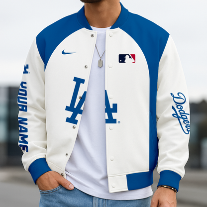LIMITED EDITION - NEW CUSTOMIZED MLB02 LAD LOS ANGELES DODGERS BASEBALL JACKET