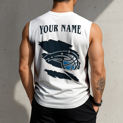 LIMITED EDITION - NEW CUSTOMIZED NBA15 OM ORLANDO MAGIC TANKTOP & GYM SHIRT