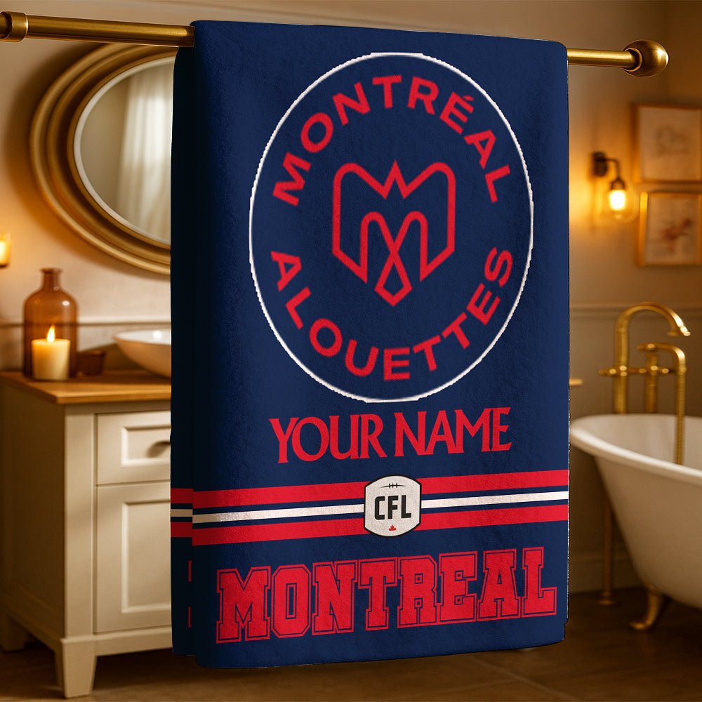 New CFL Personalized Beach & Bath Towel