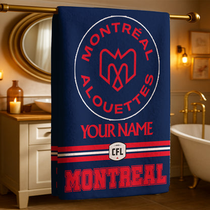New CFL Personalized Beach & Bath Towel