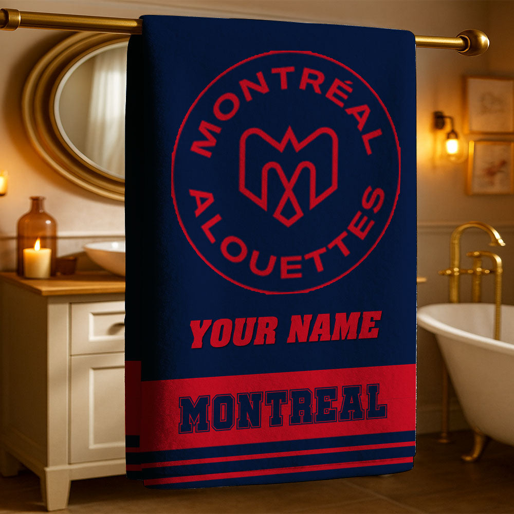 New CFL Personalized Beach & Bath Towel