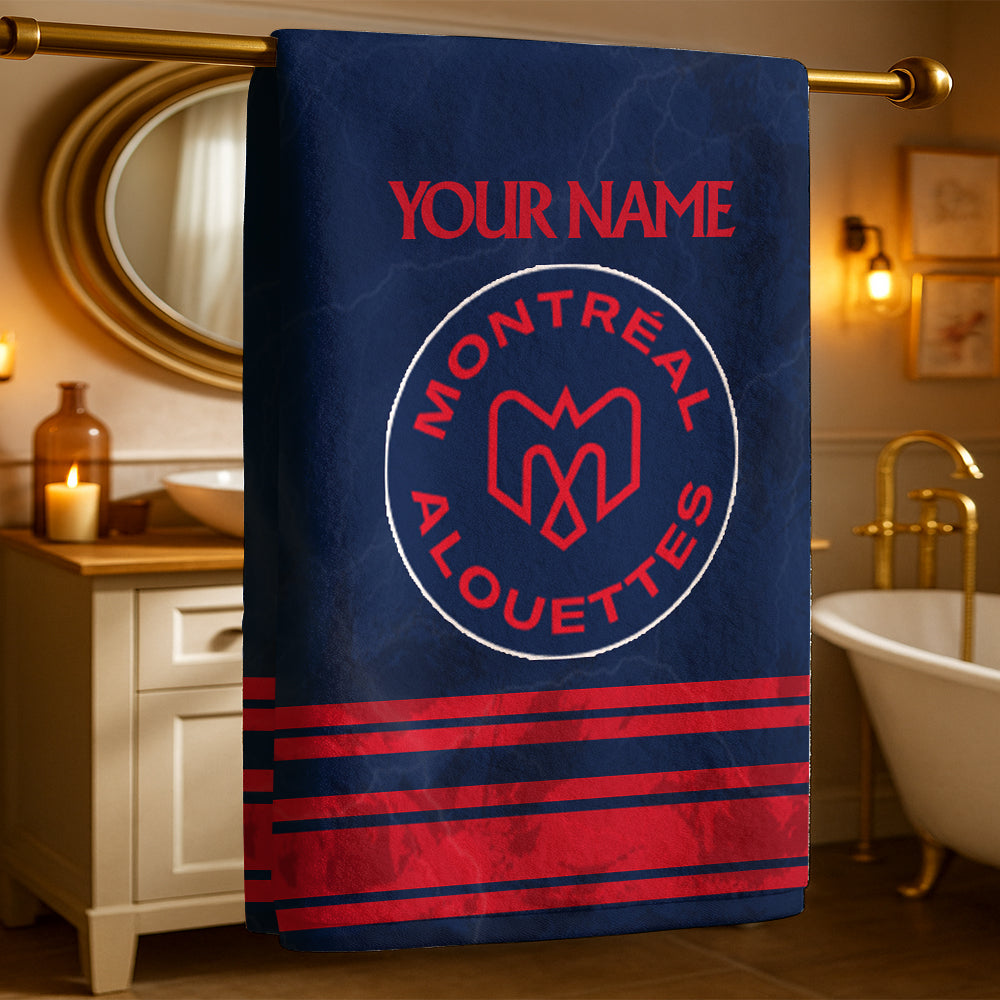 New CFL Personalized Beach & Bath Towel