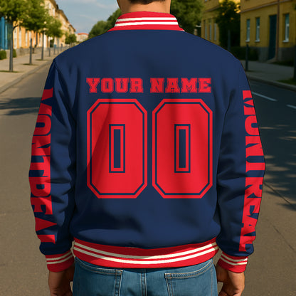 CFL New Personalized Baseball Jacket