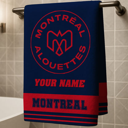New CFL Personalized Beach & Bath Towel