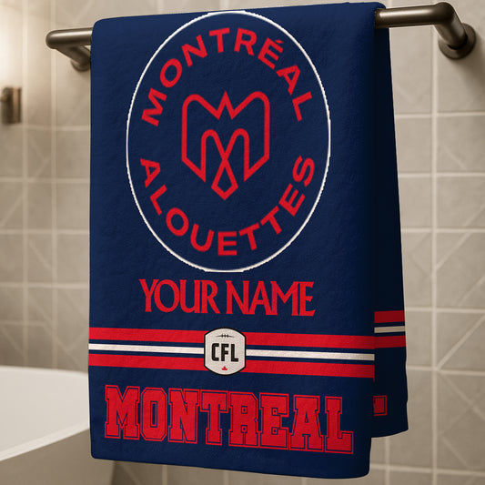 New CFL Personalized Beach & Bath Towel