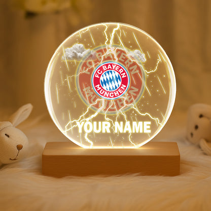 Bundesliga Circular Acrylic LED Night Light