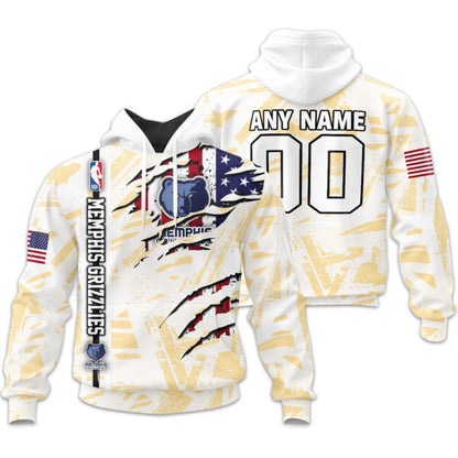 LIMITED EDITION - NEW CUSTOMIZED NBA13 MG MEMPHIS GRIZZLIES UNISEX T-SHIRT, POLO, HOODIE & JACKETS