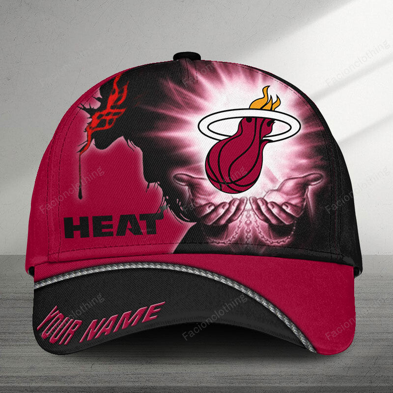 LIMITED EDITION - NEW CUSTOMIZED NBA20 MH MIAMI HEAT CLASSIC CAP