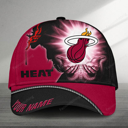 LIMITED EDITION - NEW CUSTOMIZED NBA20 MH MIAMI HEAT CLASSIC CAP
