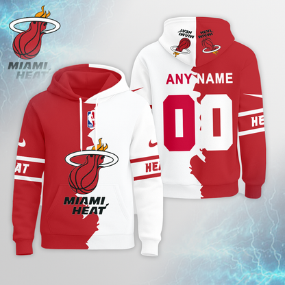 LIMITED EDITION - NEW CUSTOMIZED NBA20 MH MIAMI HEAT UNISEX T-SHIRT, POLO, HOODIE & JACKETS