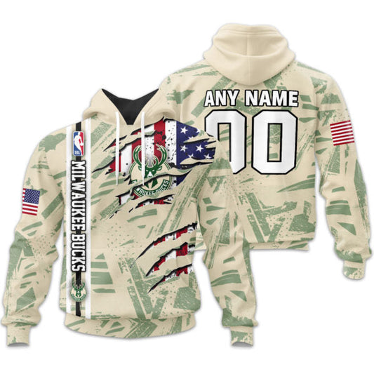 LIMITED EDITION - NEW CUSTOMIZED NBA11 MB MILWAUKEE BUCKS UNISEX T-SHIRT, POLO, HOODIE & JACKETS