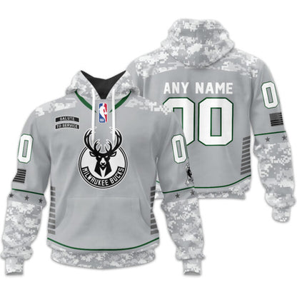 LIMITED EDITION - NEW CUSTOMIZED NBA11 MB MILWAUKEE BUCKS UNISEX T-SHIRT, POLO, HOODIE & JACKETS