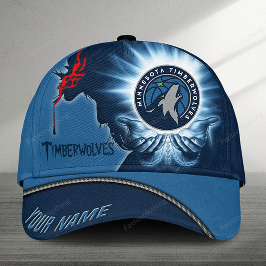 LIMITED EDITION - NEW CUSTOMIZED NBA05 MT MINNESOTA TIMBERWOLVES CLASSIC CAP