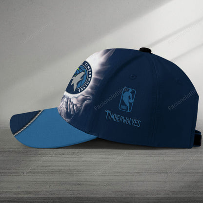 LIMITED EDITION - NEW CUSTOMIZED NBA05 MT MINNESOTA TIMBERWOLVES CLASSIC CAP