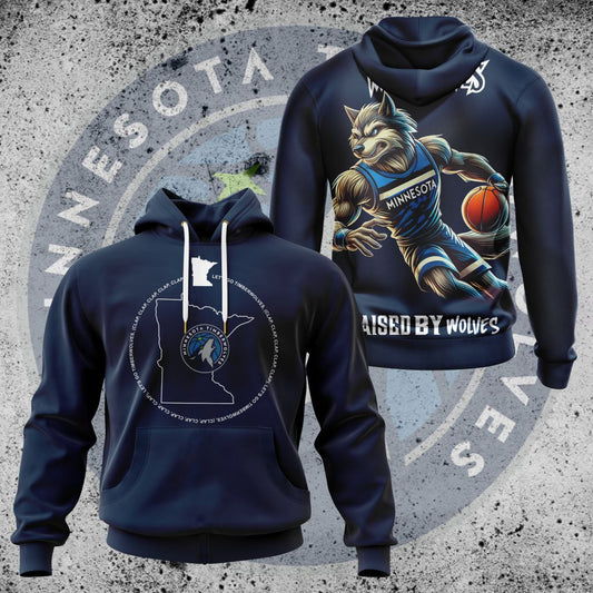 LIMITED EDITION - NEW CUSTOMIZED NBA05 MT MINNESOTA TIMBERWOLVES UNISEX T-SHIRT, POLO, HOODIE & JACKETS