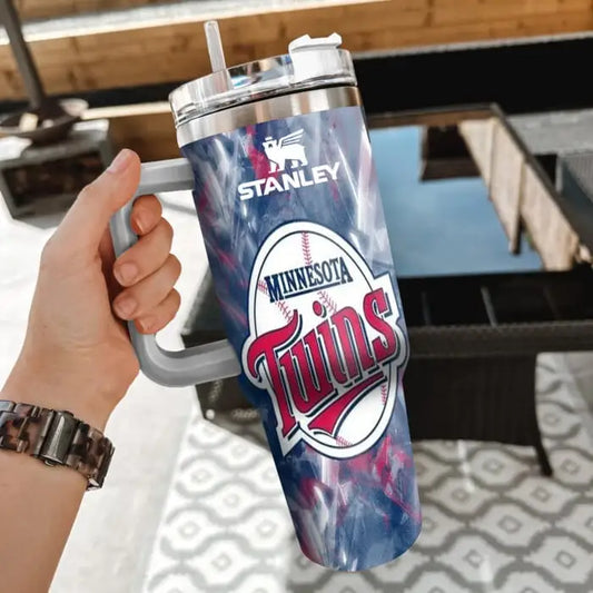 LIMITED EDITION - NEW CUSTOMIZED MLB22 MTS MINNESOTA TWINS 40oz TUMBLER