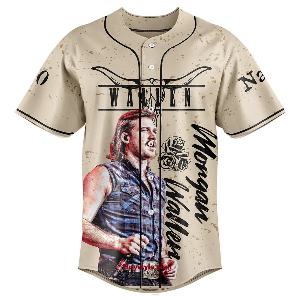 Morgan Wallen Baseball Jersey