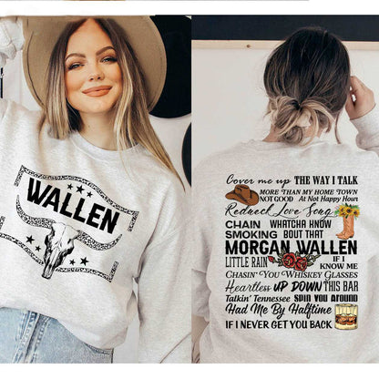 Retro Morgan Wallen Tour Sweatshirt