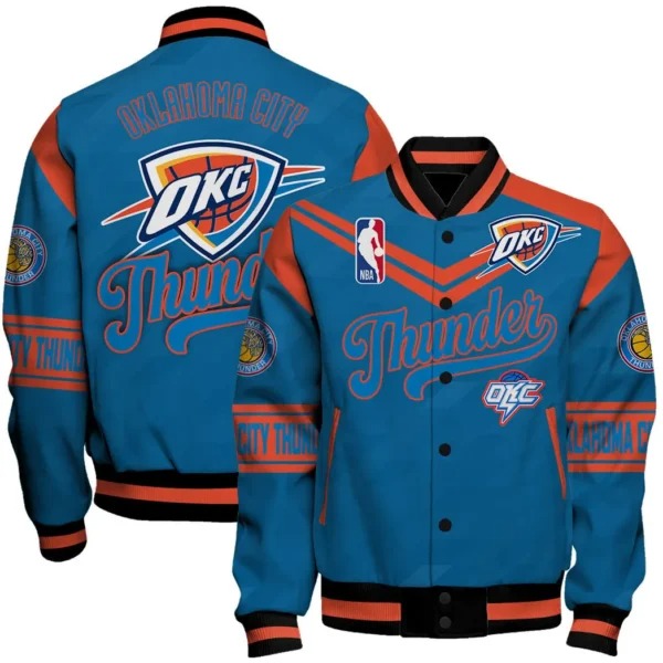 Oklahoma City Thunder Baseball & Bomber Jacket