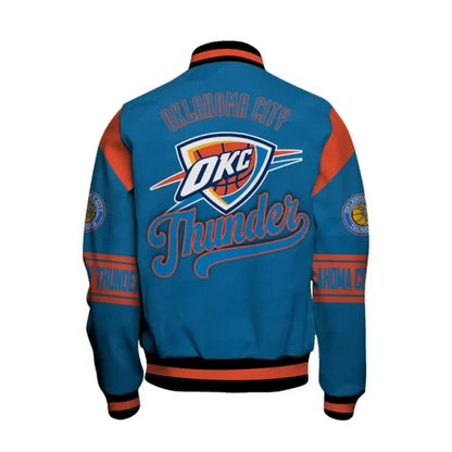 Oklahoma City Thunder Baseball & Bomber Jacket